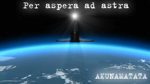 Per aspera ad astra