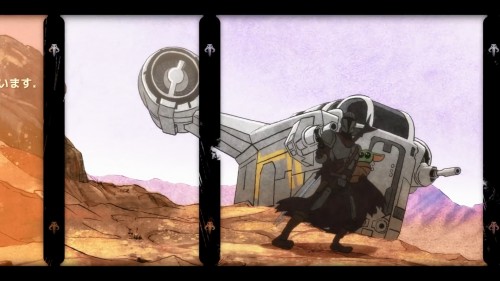 If The Mandalorian was an anime