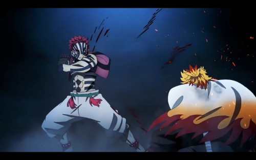 Akaza vs Rengoku