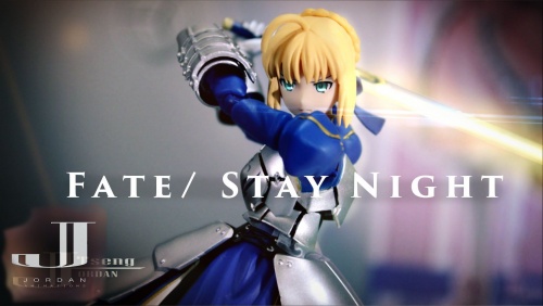 Fate/Stay Night 2015 Stop Motion- Saber vs Archer