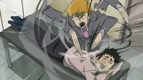 Mob Psycho 1条弹幕引发的惨案！爆燃AMV《不失热情》酷啊！傻逼夔晓做给我最爱的男人古巴留学天神b神up主W.P