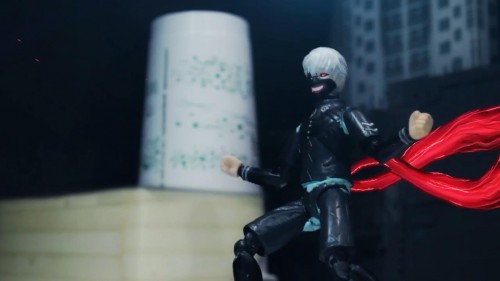 Kaneki vs Arima Tokyo Ghoul stop motion