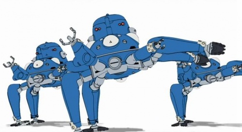 Tachikoma dancing