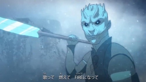 If Game of Thrones was an anime