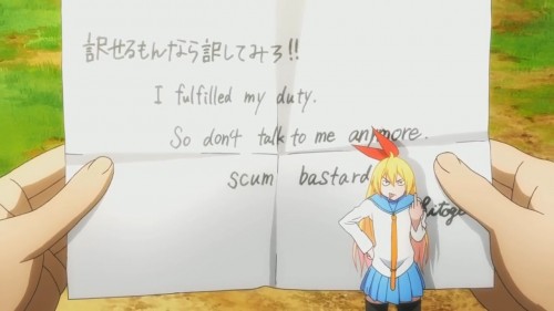 Chitoge's Rap