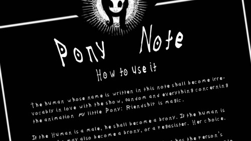 PonyNote