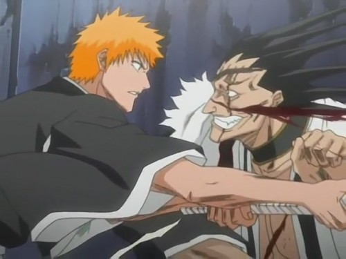 Zaraki VS... Ichigo panic